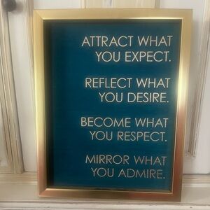 Attract what you expect!